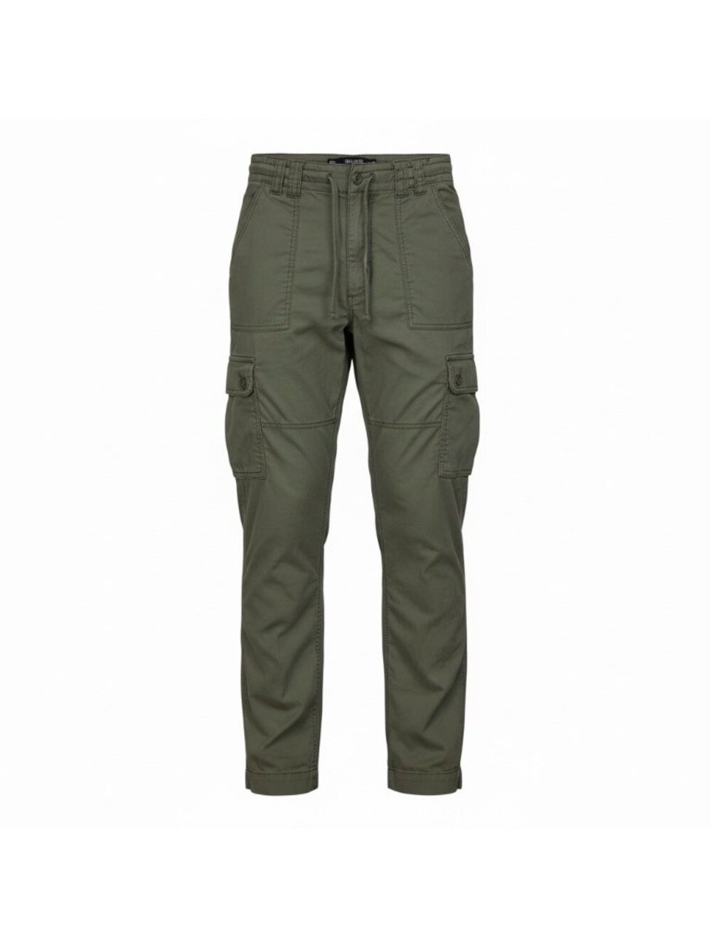 Hollister Ultra High Rise Dad Cargo Pants Size 00 Army Green Twill Utility